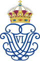 Monogramme de Gustave VI Adolphe.