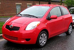 2007–2008 Toyota Yaris 3-door NCP91 (US)