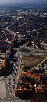 torre de água da estação de Viseu