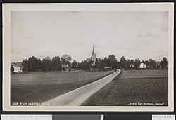 View of the village of Hof