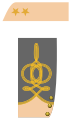 Lieutenant-colonel (Headquarters shown)