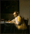 Johannes Vermeer, "Kirjakirjutaja" 1665-1666