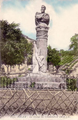 Statue of the Lamy monument in Algiers