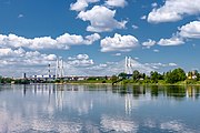 View of the bridge from Rybatsky District