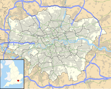 1954–55 Football League is located in Greater London