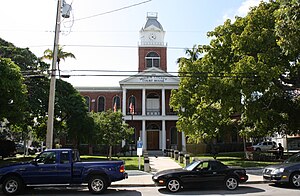 The Monroe County Courthouse in Key West