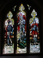 Whall's 1899 window in St Luke's Church. Milland in Hampshire.