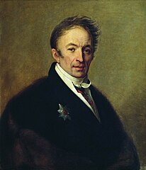 Portrait de Nikolaï Karamzine, 1828