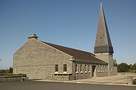 De kerk van Saint-Georges-de-Bohon