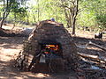 Forno tradicional paraguaio de ladrillos cocidos.