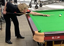 Snooker player Tessa Davidson