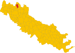 Casale Cremasco-Vidolasco – Mappa