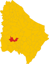 Torricella Peligna – Mappa