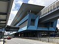 View of the station above Persiaran Surian from street level.