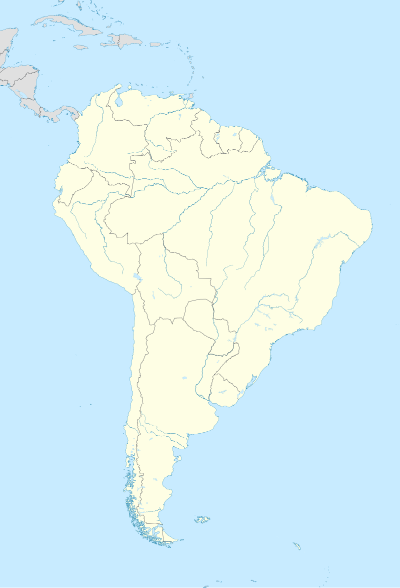 Dél-Amerika is located in South America