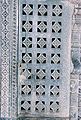 A pierced window screen brings light into the mandapa at Manikesvara Temple in Lakkundi, Lakkundi