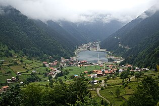 Uzungöl i Trabzons Çaykara distrikt