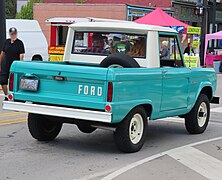 1966 Bronco pickup rear