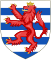 The Lusignan coat of arms, granted in the 12th century