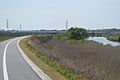 Aizuma river cycling road