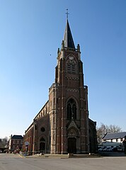 L'église en 2010.