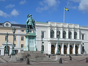 Börsen vid Gustaf Adolfs torg.