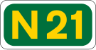 N21 road shield}}