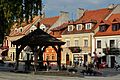 Historic well at the main square