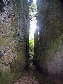 Via Cava in the Necropoli of Sovana