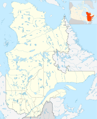 Les Rivières is located in Quebec