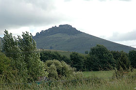 Vue depuis le village d'Espelette.