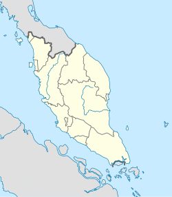 Nyalas is located in Peninsular Malaysia