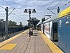 The platform at APU/Citrus College station