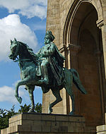 Statue équestre de Guillaume Ier