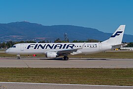 Embraer 190 bedryf deur Nordic Regional Airlines