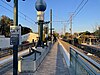 The platform at Highland Park station