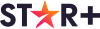 Logo untuk perkhidmatan Star+.