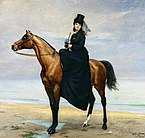 Mademoiselle Croizetteren zaldi-erretratua (1873)