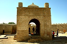 Le temple du feu d'Atechgah à Bakou (Azerbaïdjan)