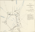 Fort Pickens map, 1861