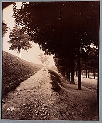 Un coin des fortifications vers la porte de Gentilly.