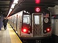 NYC Subway the E 乘地铁E线去曼哈顿