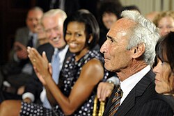 Baseball Hall of Famer Sandy Koufax in White House East Room