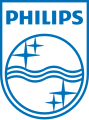 Logo (blason) de Philips de mars 2008 à novembre 2013.