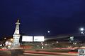 Tugu Yogyakarta saat malam hari