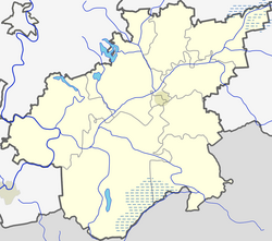 Puvočiai is located in Varėna District Municipality