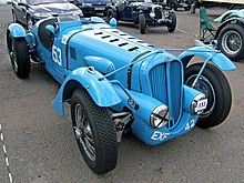 Photo de Delahaye 135 special, roadster de course