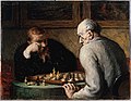 Daumier: Jogo de xadrez