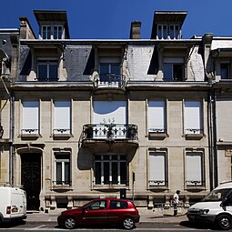 Simplicity (sometimes) - Cours Léopold no. 48 in Nancy, unknown architect (1905-1907)[171]