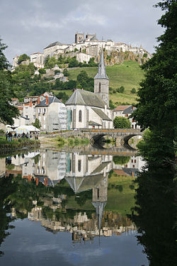 Skyline of Saint-Flour